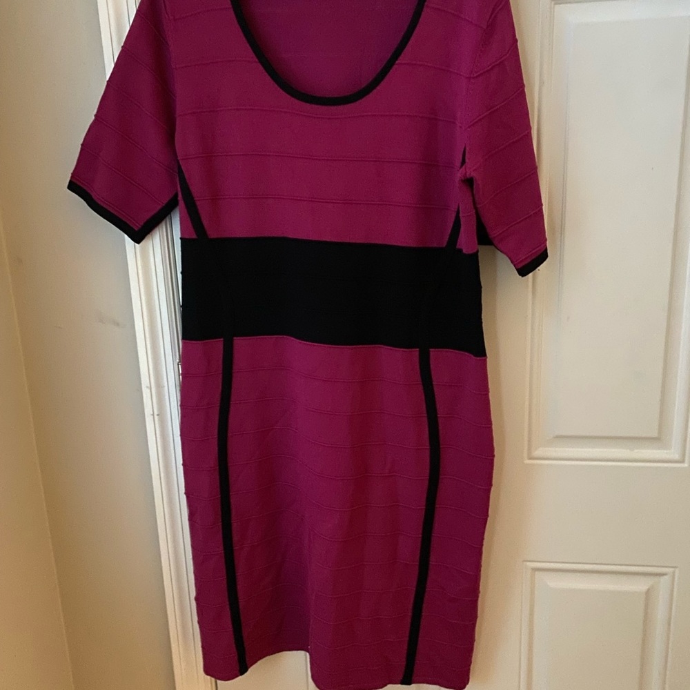Knit dress.  Size 18